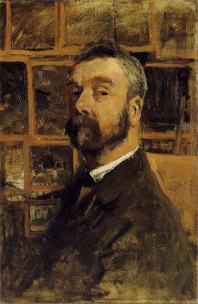 Mauve, Anton Self-portrait oil painting image